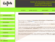 Tablet Screenshot of cefirh.com